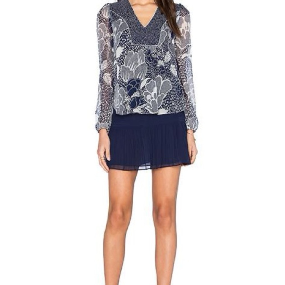 Diane Von Furstenberg silk top
